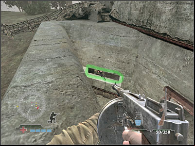 Try entering the nearest room - Clear and Secure Spotting Tower - part 1 - Operation Neptune - Medal of Honor: Airborne - Game Guide and Walkthrough