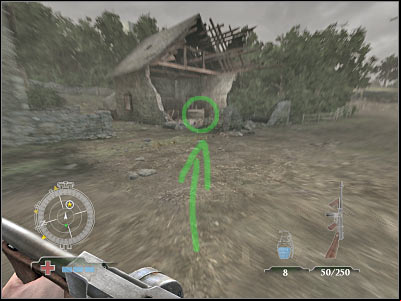 You will have to choose between two interesting drop zones - Collect M18 Bundle - part 2 - Operation Neptune - Medal of Honor: Airborne - Game Guide and Walkthrough