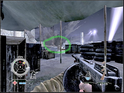 Keep heading south - Destroy AA Gun - Operation Avalanche - Medal of Honor: Airborne - Game Guide and Walkthrough