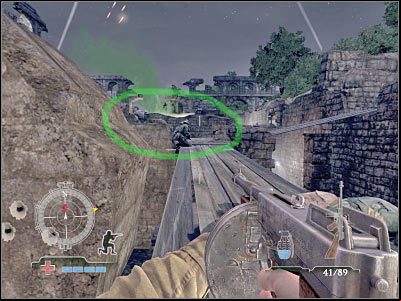 1 - Destroy Ammo Cache - part 1 - Operation Avalanche - Medal of Honor: Airborne - Game Guide and Walkthrough