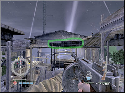 You're getting closer to your current destination - Disable Communications Antenna - part 2 - Operation Avalanche - Medal of Honor: Airborne - Game Guide and Walkthrough