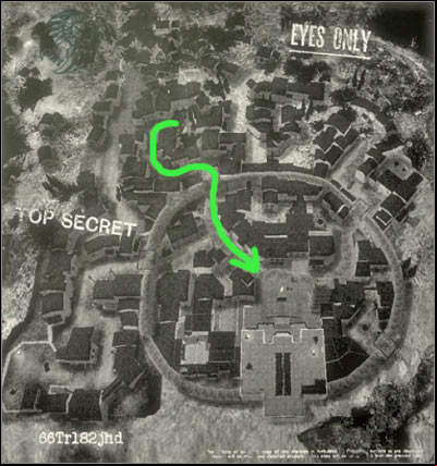 Reaching your target - Assemble with Airborne at Town Square - Operation Husky - Medal of Honor: Airborne - Game Guide and Walkthrough
