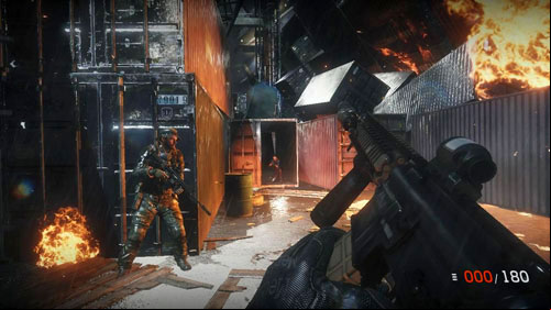 Continue escape - Mission 01: Unintended consequences - Campaign - Medal of Honor: Warfighter - Game Guide and Walkthrough