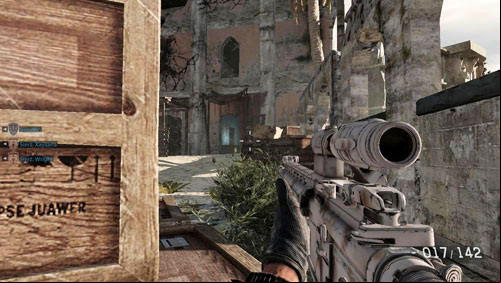 Objective: Get back in the building - Mission 03: Shore Leave - Campaign - Medal of Honor: Warfighter - Game Guide and Walkthrough
