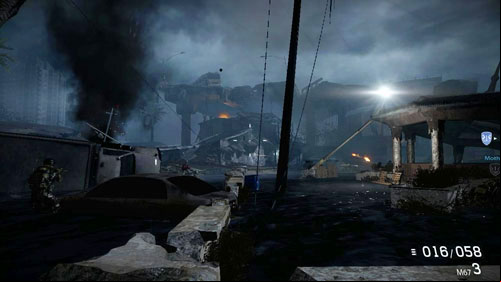 Exit from the warehouse to the other side - Mission 06: Rip Current - Campaign - Medal of Honor: Warfighter - Game Guide and Walkthrough