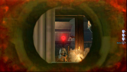As soon as you position yourself on the left pane, right in front of the place where the explosion occurred (first picture above) - Mission 06: Rip Current - Campaign - Medal of Honor: Warfighter - Game Guide and Walkthrough