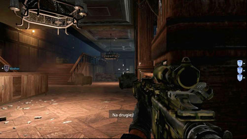 Hide behind a column on the corner and lean to the left (see picture above) - Mission 06: Rip Current - Campaign - Medal of Honor: Warfighter - Game Guide and Walkthrough