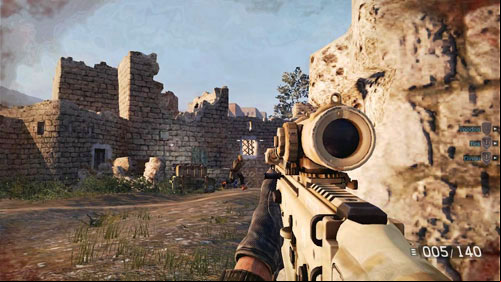 Objective: Clear the village - Mission 09: Connect the Dots - Campaign - Medal of Honor: Warfighter - Game Guide and Walkthrough