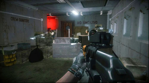 Stand at the front door - Mission 12: Bump in the Night - Campaign - Medal of Honor: Warfighter - Game Guide and Walkthrough