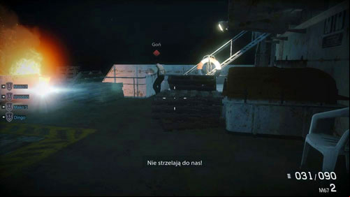After their elimination, go to the exit door on the left - Mission 12: Bump in the Night - Campaign - Medal of Honor: Warfighter - Game Guide and Walkthrough