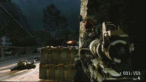 Objective: Use the heavy machine gun to eliminate enemies - Mission 13: Shut it Down - Campaign - Medal of Honor: Warfighter - Game Guide and Walkthrough