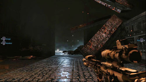 Turn right, your character will fall automatically - Mission 13: Shut it Down - Campaign - Medal of Honor: Warfighter - Game Guide and Walkthrough