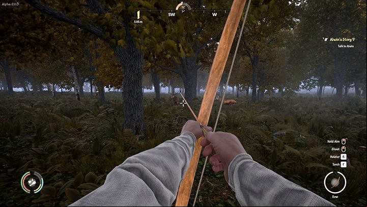 Select the bow as an active tool - Medieval Dynasty: Hunting Guide - Basics - Medieval Dynasty Guide