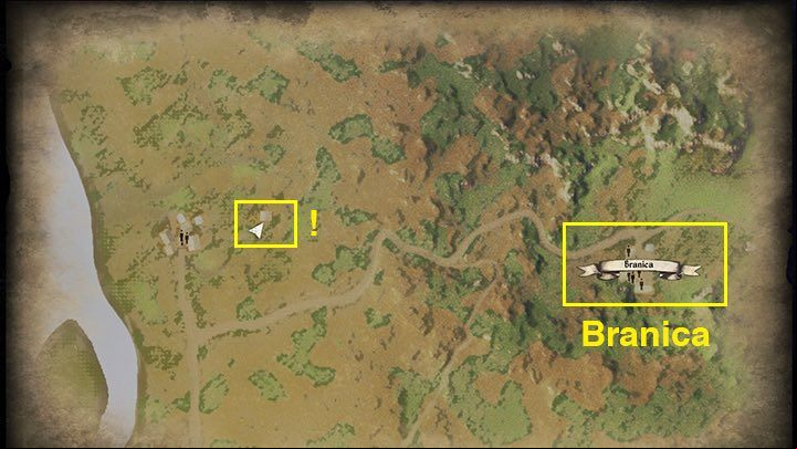 The Hunting Lodge is located west of the village of Branica, near a cluster of huts - Medieval Dynasty: Bow - how to get it? - FAQ - Medieval Dynasty Guide