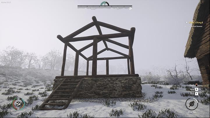 First of all, you have to build a Hunting Lodge, because that's the only place where you can build guns - Medieval Dynasty: Bow - how to get it? - FAQ - Medieval Dynasty Guide