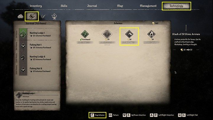An alternative way to obtain feathers is the use of a bird trap, which you can craft in the "manual" crafting menu, under the Q key - Medieval Dynasty: Feathers - how to get? - FAQ - Medieval Dynasty Guide