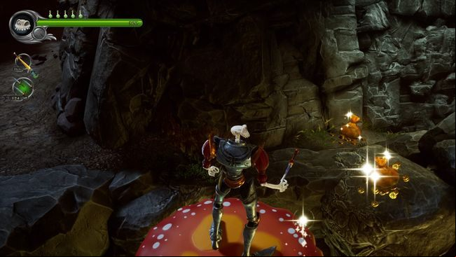 Now, you must defeat the root monster - Pumpkin Gorge | MediEvil Walkthrough - Walkthrough - MediEvil Guide