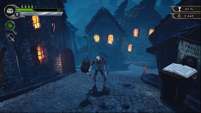 Go to the left, to another house - The Sleeping Village | MediEvil Walkthrough - Walkthrough - MediEvil Guide