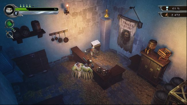 Once you leave the house, Zaroks minions, the Boiler Guards, will arrive at the Sleeping Village - The Sleeping Village | MediEvil Walkthrough - Walkthrough - MediEvil Guide