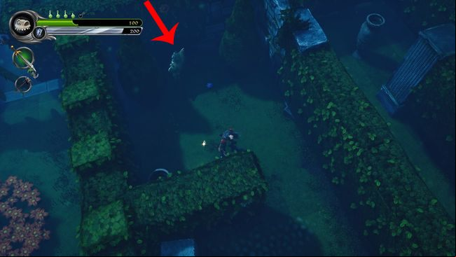 The third one can be found if you go to the left on the first crossroad and reach the area with the bell - The Asylum Grounds | MediEvil Walkthrough - Walkthrough - MediEvil Guide