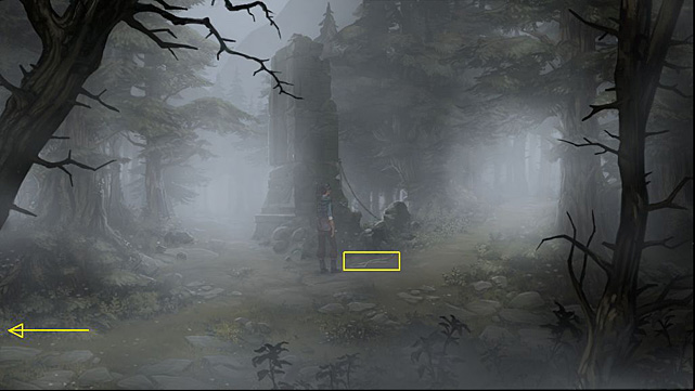 You will come near a ruined pedestal - Follow Rachwans trail - Chapter III - Memoria - Game Guide and Walkthrough