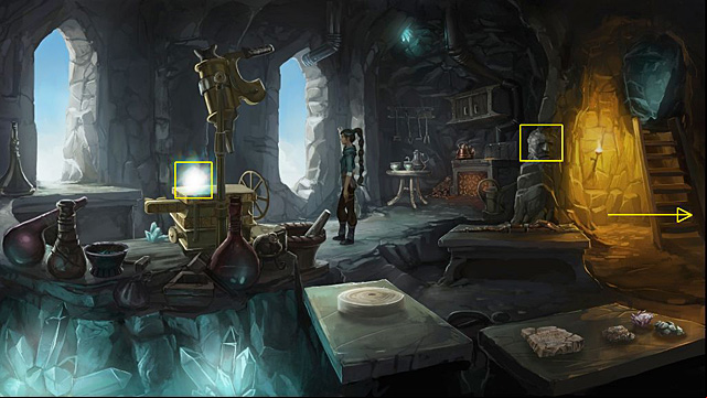 Take the sphere of elements ( - Find all six spirits of elements and three secret chambers - Chapter V - Memoria - Game Guide and Walkthrough
