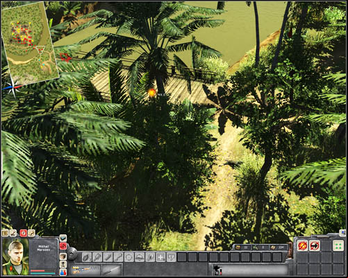 When the first part of the bridge gets cleared of all enemies, its time for the next one - Mission 1: Until the trouble troubles you - p. 2 - North Vietnamese - Men of War: Vietnam - Game Guide and Walkthrough