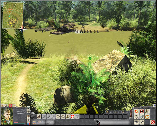 1 - Mission 1: Until the trouble troubles you - p. 3 - North Vietnamese - Men of War: Vietnam - Game Guide and Walkthrough