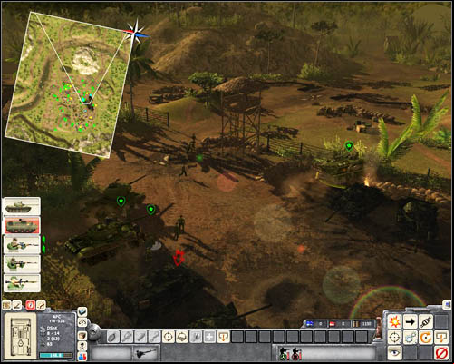 New objective: Repel enemy attacks from the west - Mission 4: Gatecrushers - p. 1 - North Vietnamese - Men of War: Vietnam - Game Guide and Walkthrough