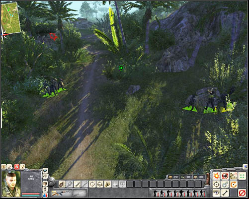 New objective: Eliminate the Vietcongs by the crossing - Mission 1: What A Job! - p. 1 - USA - Men of War: Vietnam - Game Guide and Walkthrough