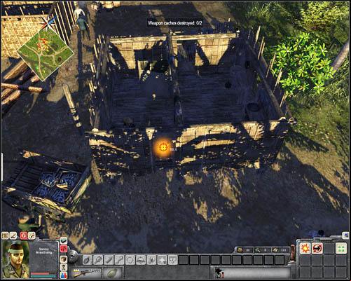 Continue finding and eliminating enemies - Mission 1: What A Job! - p. 2 - USA - Men of War: Vietnam - Game Guide and Walkthrough
