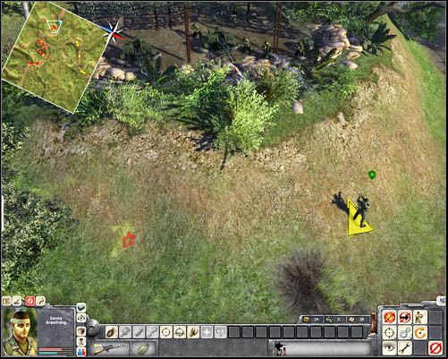 When there are only a few left you can go on the hill - Mission 3: On the Trail of Uncle Ho - p. 2 - USA - Men of War: Vietnam - Game Guide and Walkthrough