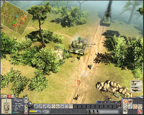 that some of your soldiers have toolboxes that allow you to repair your tank - Mission 4: Die Hard Attack - p. 2 - USA - Men of War: Vietnam - Game Guide and Walkthrough