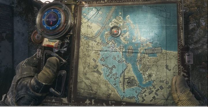 First, you need to talk to two NPCs (the two maps above), then find a safe in the building (the third map) - Metro Exodus Sams Story: Diary notes - list - Secrets - Metro Exodus Guide