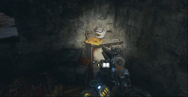 Climb the ladder to the building - Metro Exodus Sams Story: Diary notes - list - Secrets - Metro Exodus Guide