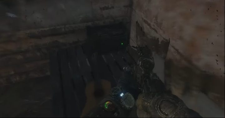 The eighth note is next to the guitar, near the pier where we dock the boat - Metro Exodus Sams Story: Diary notes - list - Secrets - Metro Exodus Guide