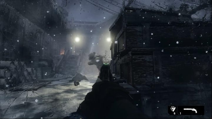 After a while, you will find yourself in a room with Anna and her executioner - Metro Exodus: Inside the enemy base - walkthrough - Moscow - Metro Exodus Guide