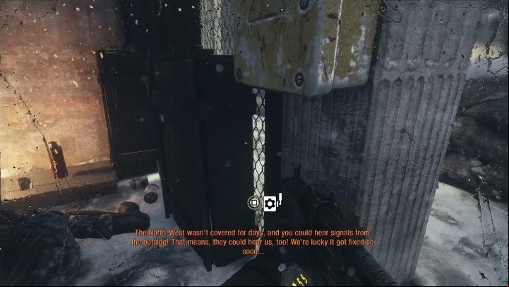 There, stun the opponent and turn off all lights - Metro Exodus: Inside the enemy base - walkthrough - Moscow - Metro Exodus Guide