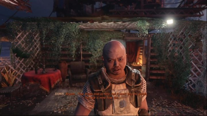 In the Caspian Sea, you will encounter slaves faction - they are forced to work for the local Baron - Metro Exodus: How to save Damirs life? - FAQ - Metro Exodus Guide