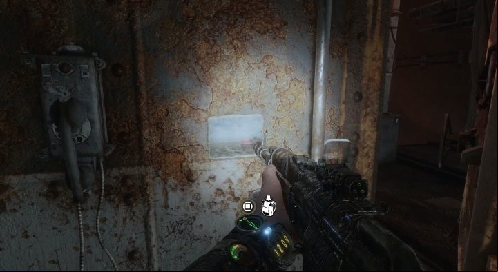 Location: This postcard is on the top level, hanging next to the phone - Metro Exodus: Diaries and postcards in The Caspian Sea - collectibles - Diaries and postcards - Metro Exodus Guide