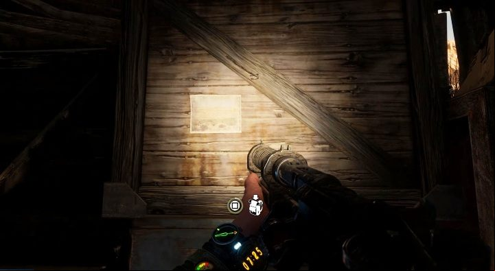 Location: This postcard is at the end of the abandoned hangar - Metro Exodus: Diaries and postcards in The Caspian Sea - collectibles - Diaries and postcards - Metro Exodus Guide