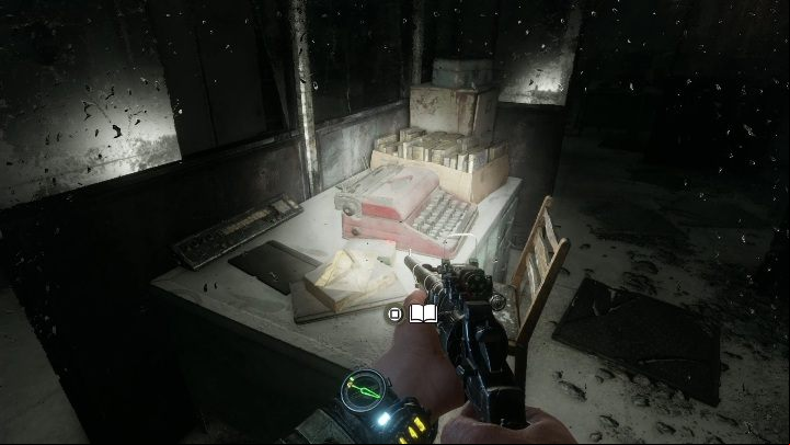 Location: The envelope is next to a typewriter - Metro Exodus: Diaries and postcards in The Caspian Sea - collectibles - Diaries and postcards - Metro Exodus Guide
