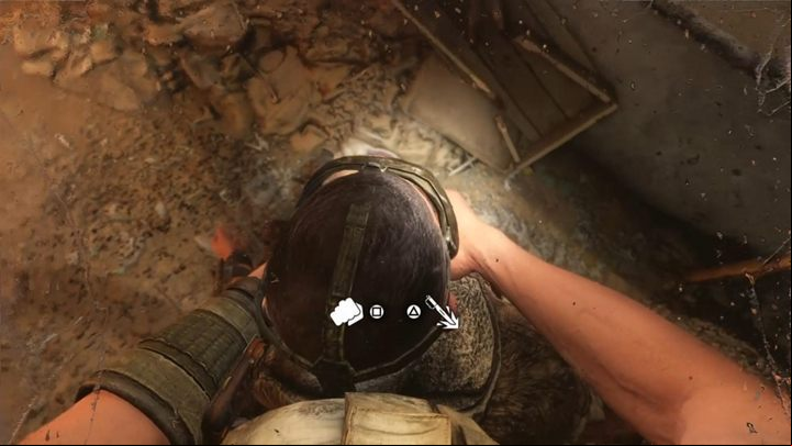 Bandits and the car are outside the building - Metro Exodus: Searching for a car - walkthrough - The Caspian Sea - Metro Exodus Guide