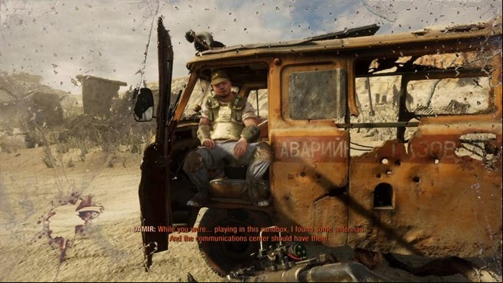 You get the car key - Metro Exodus: Searching for a car - walkthrough - The Caspian Sea - Metro Exodus Guide