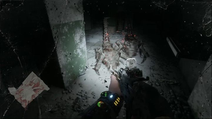 Move to corridor 01 and crawl to reach the other side - Metro Exodus: Getting satellite maps - walkthrough - The Caspian Sea - Metro Exodus Guide