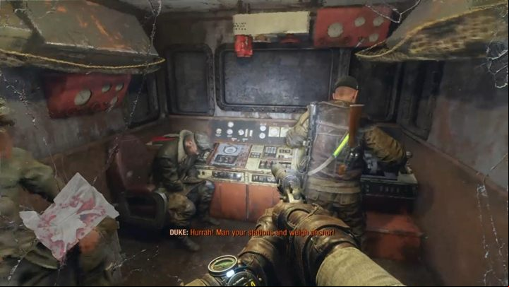 Exterminate more enemies and head to the boat - Metro Exodus: Theft of boats in port - walkthrough - Volga - Metro Exodus Guide