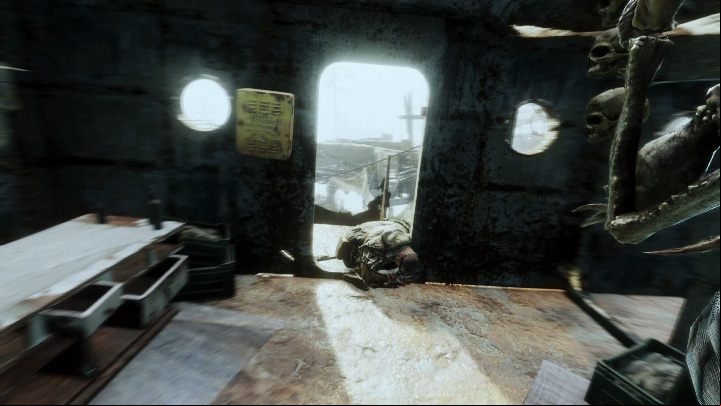 Use covers to eliminate enemies without being noticed - Metro Exodus: Stealing a boat and visiting the iral - walkthrough - Taiga - Metro Exodus Guide