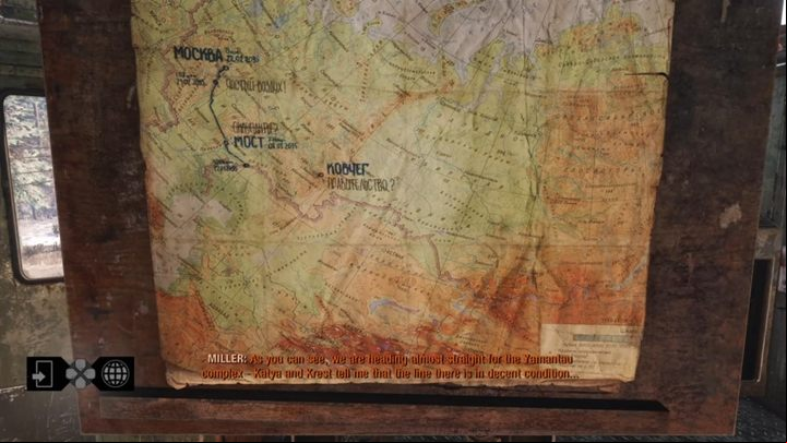 After all, tell Miller about the next destination - Metro Exodus: Aurora - walkthrough - Spring - Metro Exodus Guide