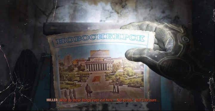 Location: The first postcard is in the metro - Metro Exodus: Diaries and postcards in Autumn and the Dead City - collectibles - Diaries and postcards - Metro Exodus Guide