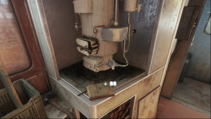 Location: Go to the second train car - Metro Exodus: Diaries and postcards in Autumn and the Dead City - collectibles - Diaries and postcards - Metro Exodus Guide